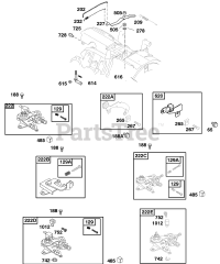 Briggs & Stratton 86432-0086-B1 - Briggs & Stratton Horizontal Engine