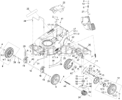 Exmark ECX160CHN21000 - Exmark 21" X-Series Walk-Behind Mower, Honda GXV160 (SN: 413950474 - 416150474) (Rev A) (2023)
