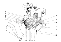 Toro 31626 (526) - Toro 26" Snow Thrower (SN: 001000001 - 001999999) (1971)