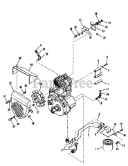 Simplicity 7016 H (1690006) - Simplicity Garden Tractor, 16hp