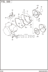 Subaru Robin EH360D21020 (EH36) - Subaru Robin Engine 500 Cooling &amp; Starting