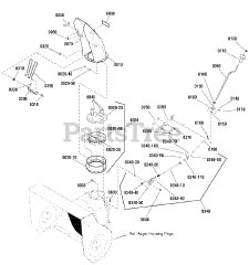 Snapper I 924EX (1696009) - Snapper 24" Snow Thrower, 9hp