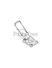 Craftsman 247.371250 (11A-A25H299) - Craftsman Walk-Behind Mower (2011) (Sears)