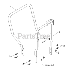 Poulan Pro PP 1150 ES (961980062-02) - Poulan Pro Snow Thrower (2013-08) HANDLE