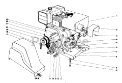 Toro 31727 (726) - Toro 26" Snow Thrower (SN: 001000001 - 001999999) (1971)