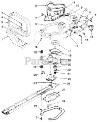 Homelite HT 21 (UT-18011-A) - Homelite Hedge Trimmer Figure 3