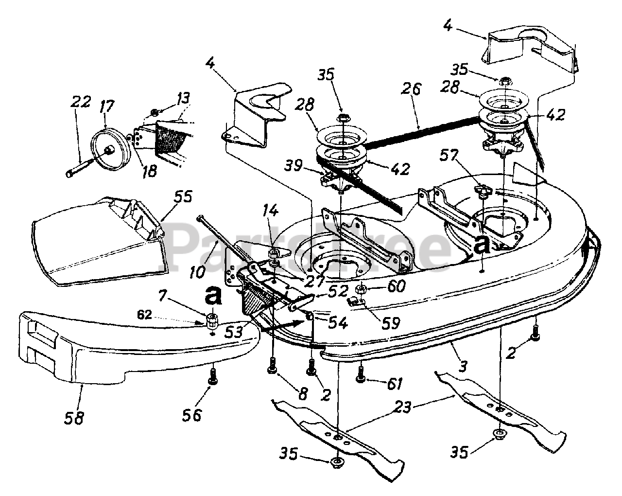 Yard Machines 13AS679G062 Yard Machines Lawn Tractor (1999) (Lowes