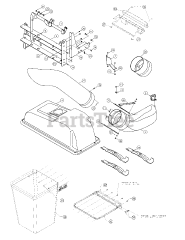Cub Cadet 303 (590-303-000) - Cub Cadet 50" Double Bagger General Assembly Version 3