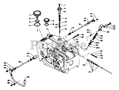 Echo CS-750 EVL - Echo Chainsaw Fuel System, Auto-Oiler