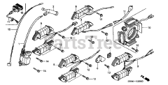 Honda GX160 K1 QX (GC02) - Honda Engine, Made in Japan (SN: GC02-2000001 - GC02-8669999) IGNITION COIL