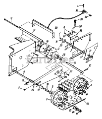 MTD 313-642F000 - MTD Snow Thrower (1993) Drive Wheel Assembly