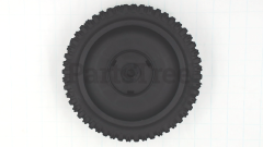 RedMax 180775 Wheel, 8" X 2" Black - image 1