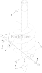 Toro 22813 - Toro 15" Auger Bit for Dingo Compact Utility Loader