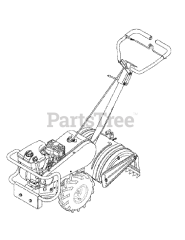 White Outdoor RB-650 (21AB453H290) - White Outdoor Roto Boss Rear-Tine Tiller (2007)