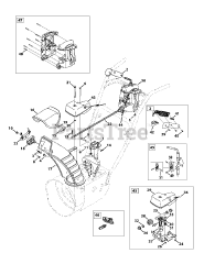 Yard-Man 31AM63LF701 - Yard-Man Snow Thrower (2011)