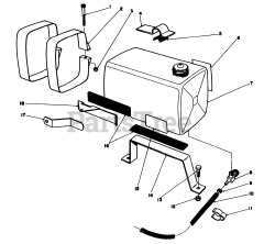Toro 59260 - Toro Replacement Engine, 2-Cycle (SN: 005000001 - 005999999) (1985)
