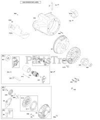 Briggs & Stratton 216112-0110-E1 - Briggs & Stratton Horizontal Engine