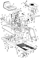MTD 130-516-000 - MTD Lawn Tractor (1990)
