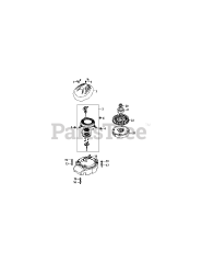 MTD 1P65TG - MTD Engine 1P65TG Flywheel &amp; Shroud