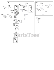 Briggs & Stratton 15T205-0170-F8 - Briggs & Stratton Horizontal Engine