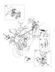 Yard-Man 31AM63LF701 - Yard-Man Snow Thrower (2013) Extended Chute 2 &amp; 4-Way