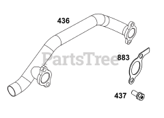 Briggs & Stratton 389447-0127-E1 - Briggs & Stratton Horizontal Engine