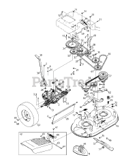 Troy-Bilt TB WC33 XP (12AE763Z011) - Troy-Bilt 33" Walk-Behind Mower (2012)