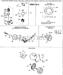 Tecumseh H50-65615V - Tecumseh Engine Engine Parts List #3