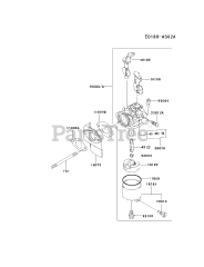 Kawasaki FE250D-AS07 - Kawasaki Engine CARBURETOR