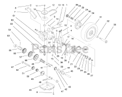 Toro 26633 - Toro Walk-Behind Mower (SN: 079000001 - 079999999) (1997)