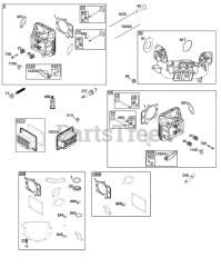 Briggs & Stratton 44X977-0012-G1 - Briggs & Stratton Vertical Engine