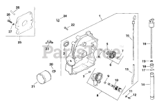Kohler CH18-62510 - Kohler Command PRO Twin Engine, Made for Moridge Mfg., 18hp, 13.4kW Oil Pan/Lubrication 3-24-53 (TP-2439) Rev 9/6/2006