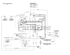 Ferris Comfort Control DD (5900689) - Ferris Comfort Control DD 52" Walk-Behind Mower, 25hp Kawasaki Electrical Schematic - PTO Clutch Circuit - FH Engines - S/N: 2013964105 &amp; Above