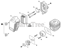 Echo PB-580 T - Echo Backpack Blower (SN: P44813001001 - P44813999999)