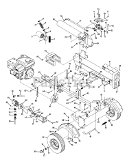Craftsman 247.776611 (24BG57M1799) - Craftsman Log Splitter (2013)