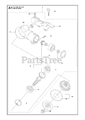Jonsered MC 2256 - Jonsered Brushcutter (2011-01) BEVEL GEAR