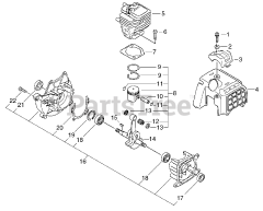Echo SRM-270 U - Echo Brush Cutter (SN: S52520001001 - S52520999999)