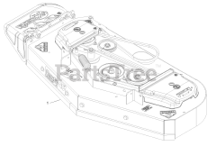 Exmark VTS651KA484 - Exmark 48" Vantage S-Series Stand-On Mower, Kawasaki FX651V (SN: 313000000 - 313999999) (2013) Complete Deck Assembly