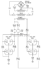 PowerBoss 1649-0 - PowerBoss 3,250 Watt Portable Generator Wiring Schematic