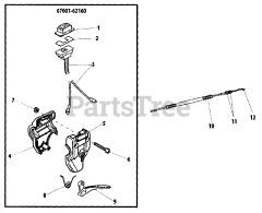 Shindaiwa 22 F - Shindaiwa String Trimmer Throttle Lever