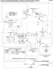 Ferris SRS Z2 (5901823) - Ferris SRS Z2 Series 52" Stand-On Mower, 28hp Briggs & Stratton, CARB Electrical Schematic - Charging Circuit S/N: 2017954956 &amp; Above