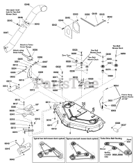Simplicity 1696450 A-01 - Simplicity Turbo Collection System for 44" & 50" Mower Deck