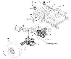 Gravely 915164 (ZT XL 54) - Gravely 54