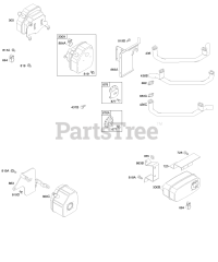 Briggs & Stratton 294777-1035-E2 - Briggs & Stratton Vertical Engine Exhaust System