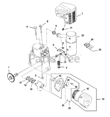 Homelite LR 4300 (UT-03828) - Homelite Generator Exhaust