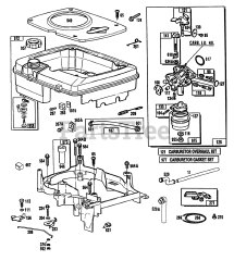 Briggs & Stratton 100708-0117-01 - Briggs & Stratton Vertical Engine
