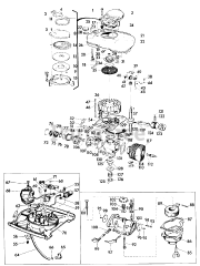 Lawn-Boy 6200 - Lawn-Boy Walk-Behind Mower (SN: 800000001 - 899999999) (1958) Model C-41 Engine Parts List