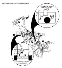 Echo ST-5024 - Echo Snow Thrower (Type 1) Decals
