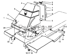 Toro 56185 (8-32) - Toro Rear-Engine Riding Mower (SN: 020000001 - 029999999) (1992)