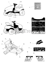 Simplicity 2690042 - Simplicity Regent 38" Lawn Tractor, 15hp